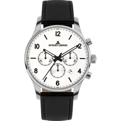 Jacques Lemans - Armbanduhr - Herren - Chronograph - Quarz - London - 1-2126B