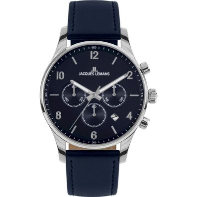 Jacques Lemans - Armbanduhr - Herren - Chronograph - Quarz - London - 1-2126C