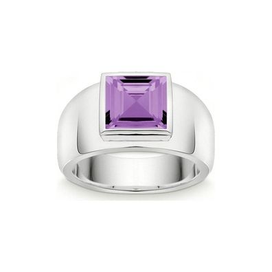 Quinn - Silberring mit Amethyst - 021813633 - Weite 56