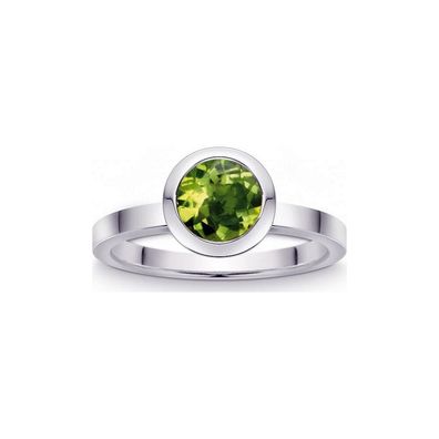 Quinn - Silberring mit Peridot - 021809647 - Weite 56