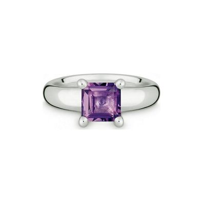 Quinn - Silberring mit Amethyst - 021807533 - Weite 54