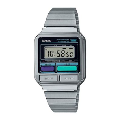 Casio - A120WE-1AEF - Armbanduhr - Unisex - Quarz - CASIO Collection RETRO