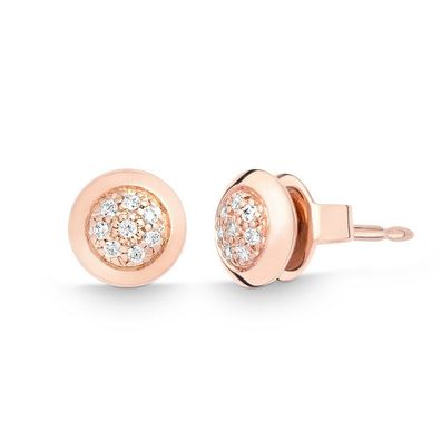 Quinn - 3364099 - Ohrstecker (Paar) - Damen - Roségold 585