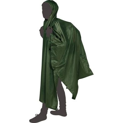 Bach Equipment - B286092-7010 - Poncho Tarp Poncho willow bough green