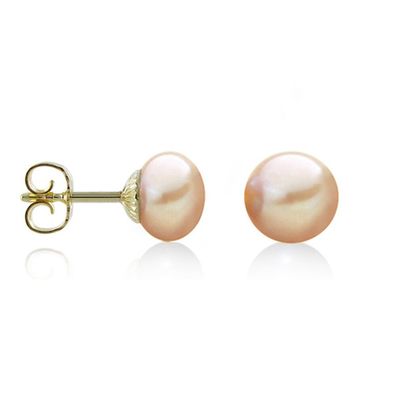 Luna-Pearls - 311.0551 - Ohrstecker - Damen - 585 Gelbgold