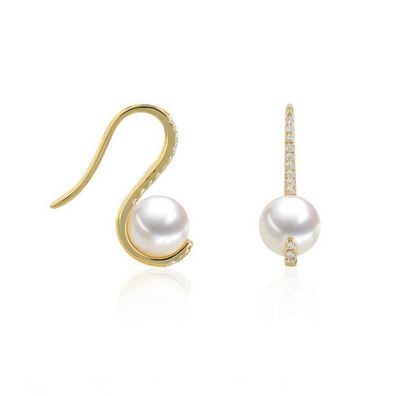 Luna-Pearls - 312.1671 - Ohrhänger - Damen - 585 Gelbgold - Brill. H-SI 0.16ct