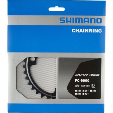 Shimano Kettenblätter DURA-ACE FC-9000 36 Zähne MB 110mm Aluminium schwarz