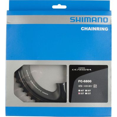 Shimano Kettenblätter Ultegra FC-6800 52Z. MB 110mm Alu/Glasf. Kunststoff grau