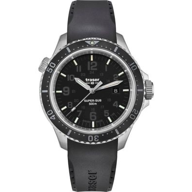 Traser H3 - 109377 - Armbanduhr - Herren - Quarz - P67 Diver Black