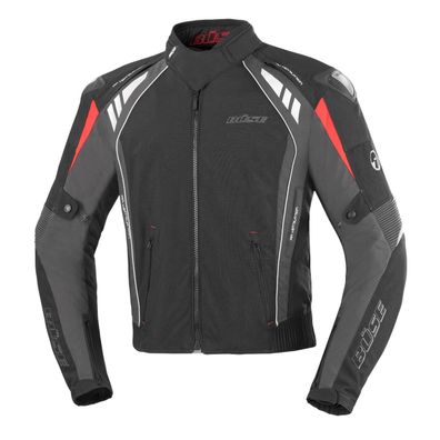 Büse B. Racing Pro Textiljacke Schwarz/Anthrazit