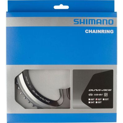 Shimano Kettenblätter DURA-ACE FC-9000 52Z. MC 110mm Alu/Carbon... silber sz