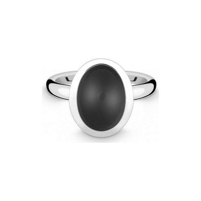 Quinn - Silberring mit Onyx - 02187472 - Weite 58