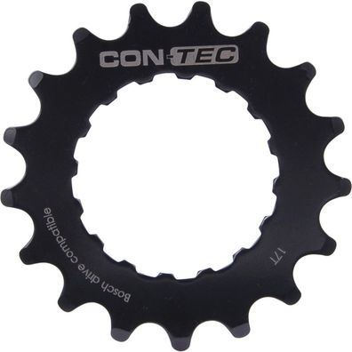 Contec Motorritzel Sprocket-b f. Bosch Antrieb 3/32, 17 Zähne schwarz