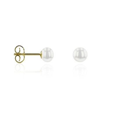 Luna-Pearls - 311.0320 - Ohrstecker - Damen - 585 Gelbgold