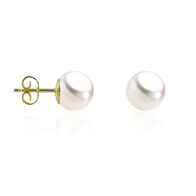 Luna-Pearls - 311.0276 - Ohrstecker - Damen - 585 Gelbgold