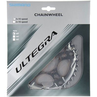 Shimano Kettenblätter Ultegra FC-6703 39 Zähne 130mm Aluminium silber Fahrrad