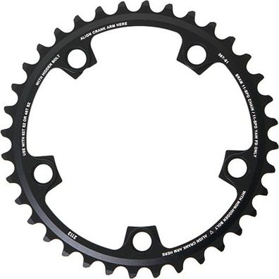 SRAM Kettenblatt Road Double 36Z. 110mm LK f. 36 46 oder 36 52 schwarz ca.60g