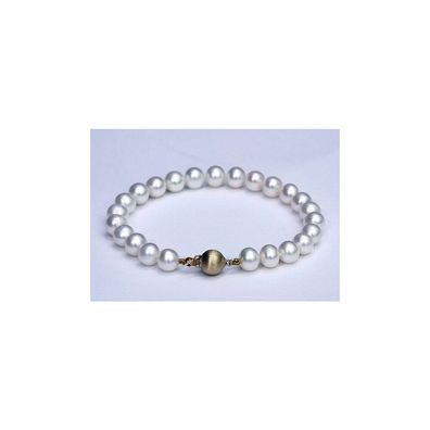 Luna-Pearls - A25 - Armband - Süßwasser-Zuchtperle 7-8mm