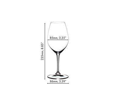 Riedel VINUM Champagner WEIN GLAS 2 Stück 641600058