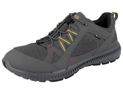 ECCO Terracruise II M Herren Schnürhalbschuhe grau magnet Mesh GoreTex