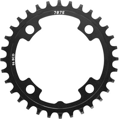 SunRace Kettenblatt CRMX0T Narrow Wide 30Z , Ø = 96mm, 11-fach Nr2 schwarz