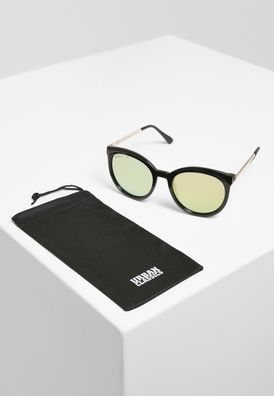 Urban Classics Sonnenbrille Sunglasses October UC Black/Yellow