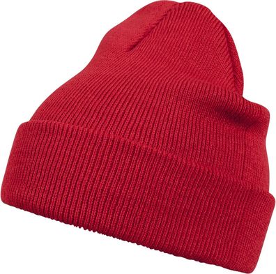 MSTRDS Beanie Beanie Basic Flap Red