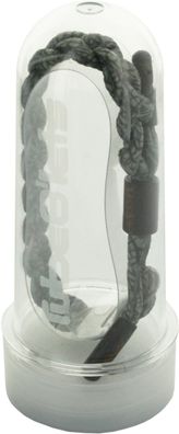 Tubelaces Armband TubeBlet Elephant Dk. Grey/Light Grey