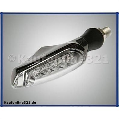 4 Stück KOSO LED Blinker unlimited schwarz matt Miniblinker Mini E geprüft, HE015K