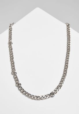 Urban Classics Halskette Long Basic Necklace Silver