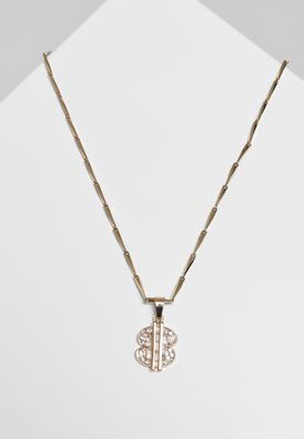 Urban Classics Halskette Small Dollar Necklace Gold