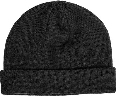 MSTRDS Beanie Short Cuff Knit Beanie Black