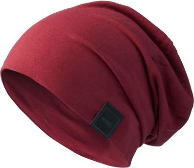 MSTRDS Beanie Jersey Beanie Maroon