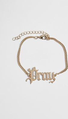 Mister Tee Pray Chunky Bracelet Gold