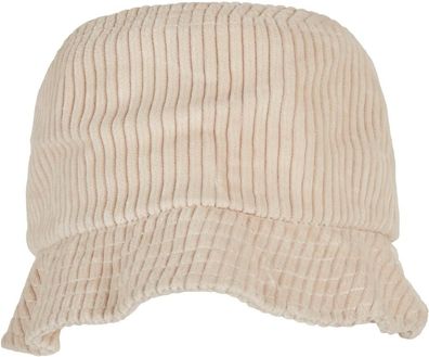 Flexfit Mütze Big Corduroy Bucket Hat Offwhite