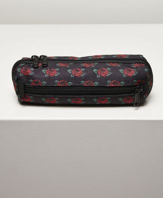 Mister Tee Federtasche Roses Pencil Case Black/Red