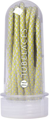 Tubelaces Schnürsenkel Rope Multi Grey/Neonyellow