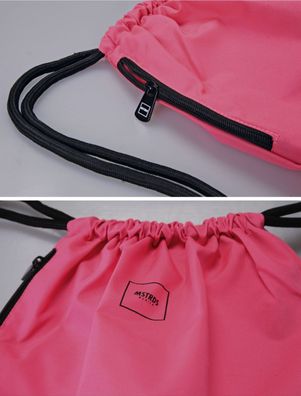 MSTRDS Gymsack Basic Gym Sack Neonpink