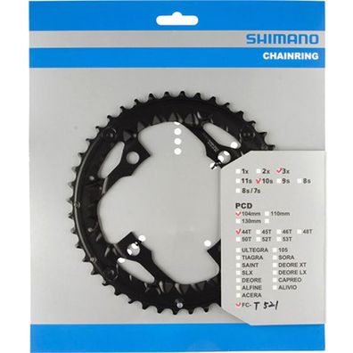 Shimano Kettenblatt FC-T521 44 Ø 104 außen schwarz