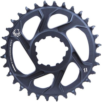 SRAM Kettenblatt X-Sync2 SL Aluminium 32 Zähne 6mm Offset lunar grau