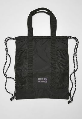 Urban Classics Tasche Recycled Polyester Multifunctional Gymbag Black