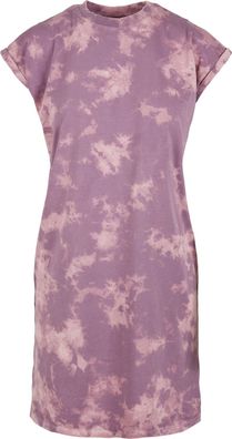 Urban Classics Damen Kleid Ladies Bleached Dress Duskviolet