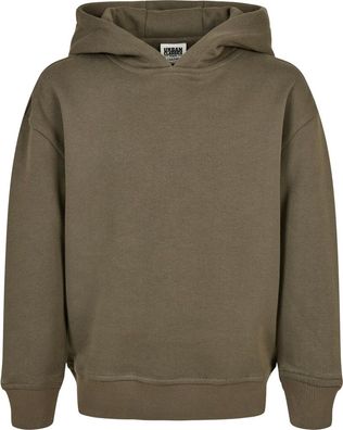 Urban Classics Mädchen Girls Organic Hoody Olive