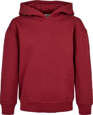 Urban Classics Mädchen Girls Organic Hoody Burgundy