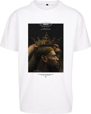 MT Upscale T-Shirt Kid From Akron Oversize Tee White