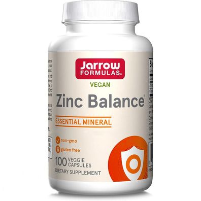 Jarrow Formulas, Zinc Balance, 15 mg, 100 vegetarische Kapseln