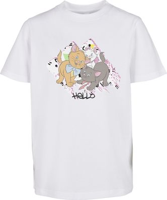 Mister Tee T-Shirt Kids Aristocats Hello Tee White