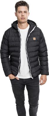 Urban Classics Winterjacke Basic Bubble Jacket Blackwhiteblack