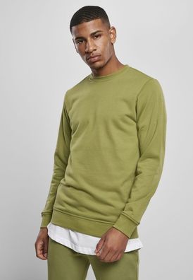 Urban Classics Sweatshirt Basic Terry Crew Newolive