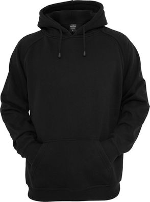 Urban Classics Kinder Hoodie Boys Blank Hoody Black